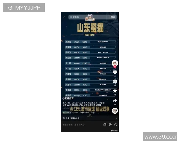山东蜜獾新赛季注册名单正式公布双主场模式引发期待与关注